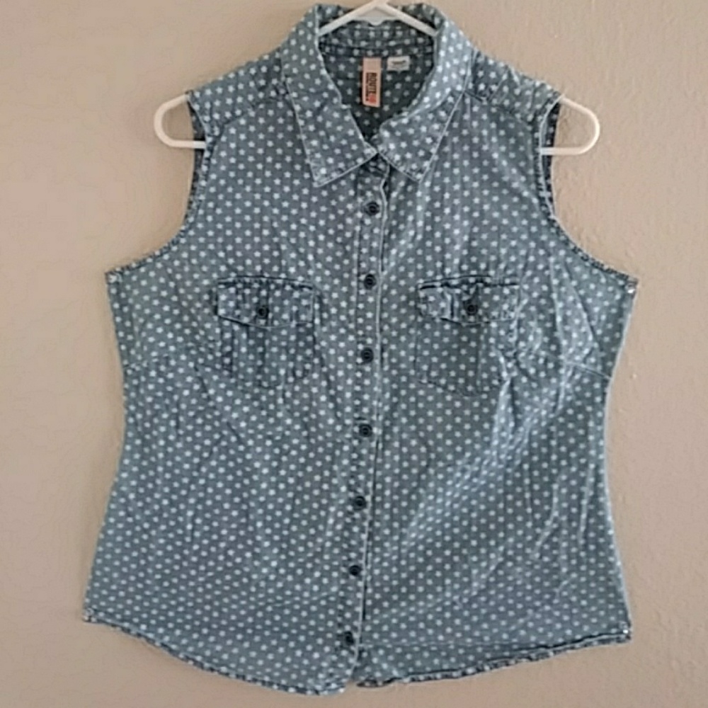 Cute Star Sleeveless Shirt✨
